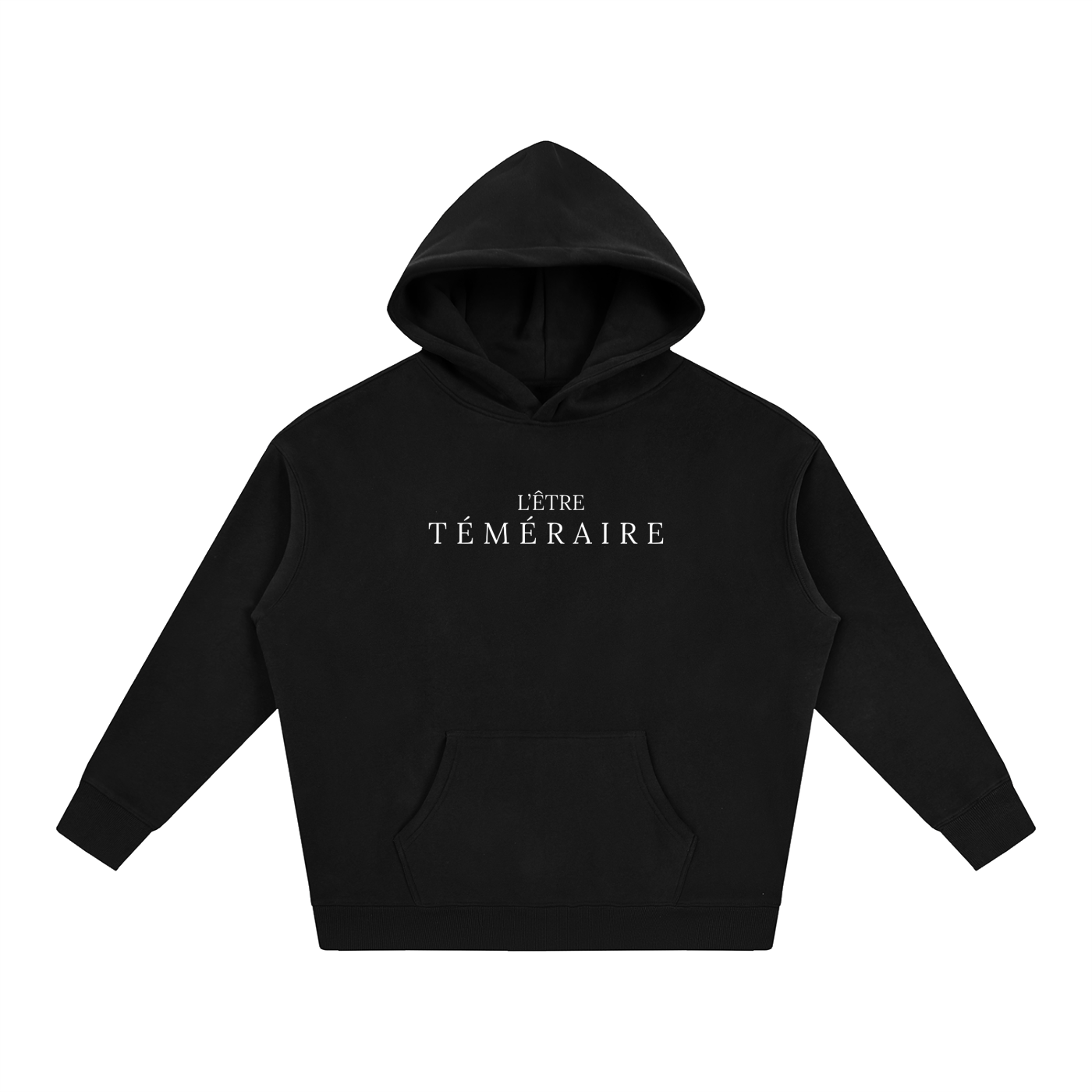 Hoodie Casual Unisex - LOGO L'ÊTRE TÉMÉRAIRE