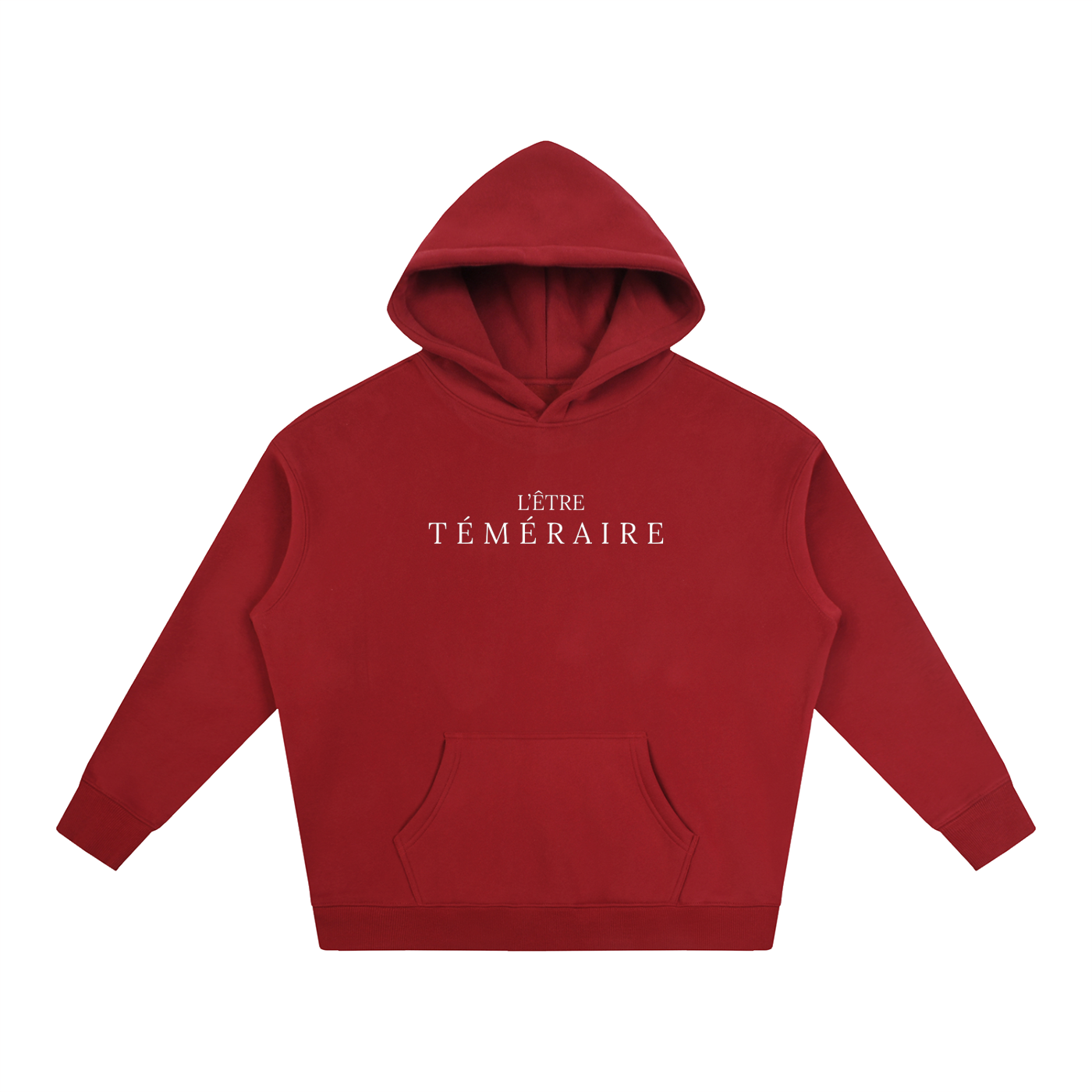 Hoodie Casual Unisex - LOGO L'ÊTRE TÉMÉRAIRE